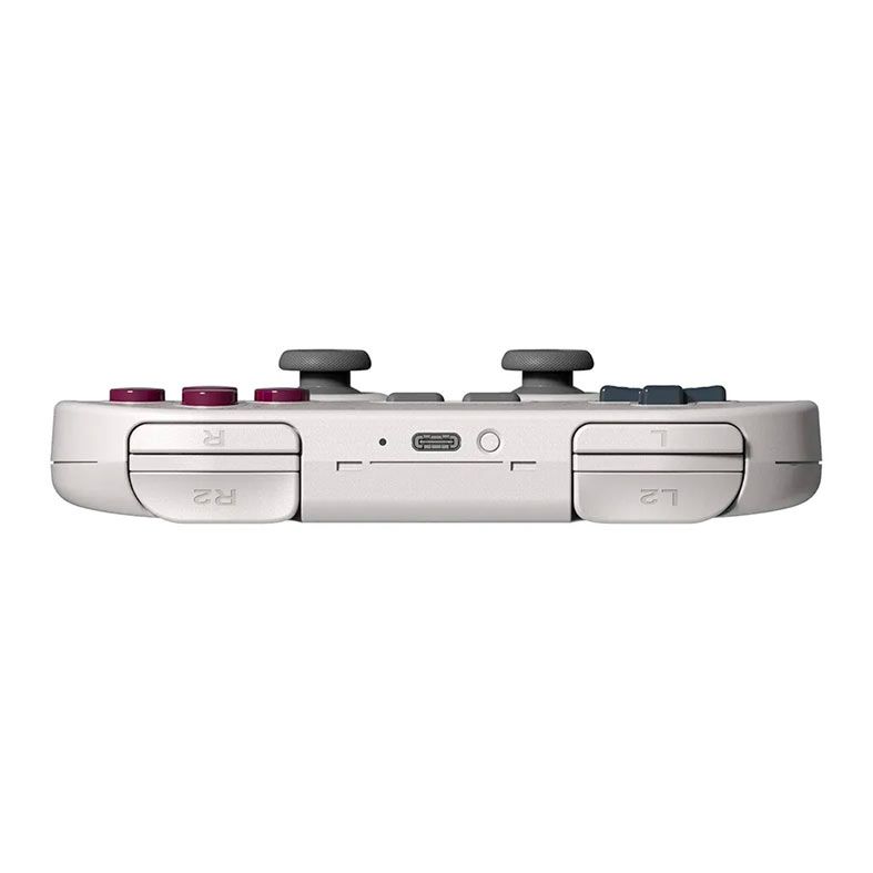 Controle 8BitDo SN30 Pro Classic Hall Edition, Bluetooth, Cinza, 80DJ04