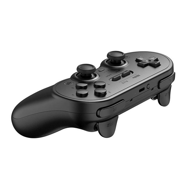 Controle 8BitDo Pro 2 Hall Edition, Bluetooth,  PC/Nintendo Switch, Preto, 80GJ03