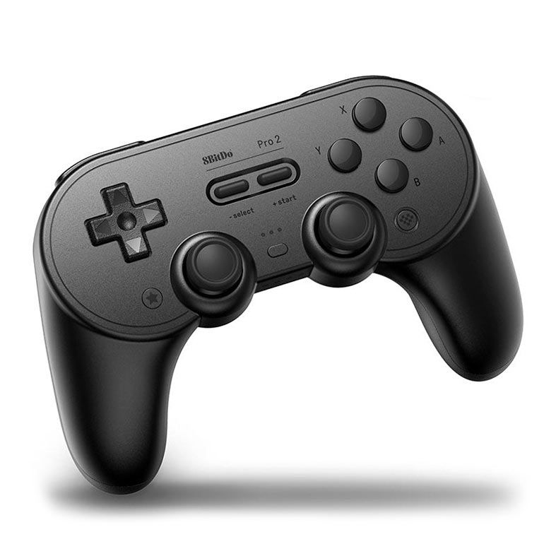 Controle 8BitDo Pro 2 Hall Edition, Bluetooth,  PC/Nintendo Switch, Preto, 80GJ03