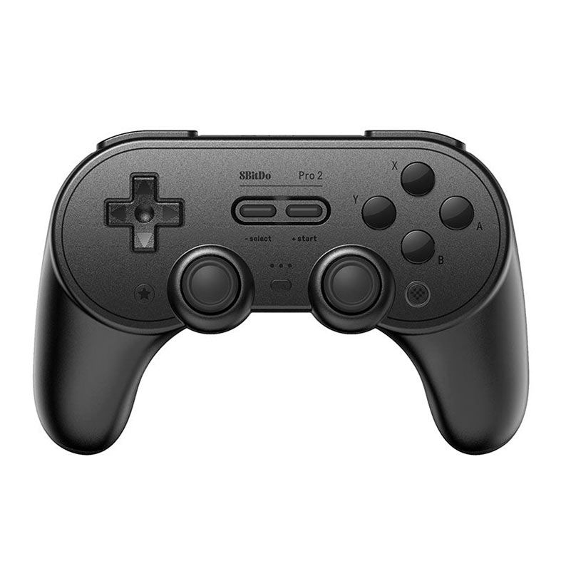 Controle 8BitDo Pro 2 Hall Edition, Bluetooth,  PC/Nintendo Switch, Preto, 80GJ03