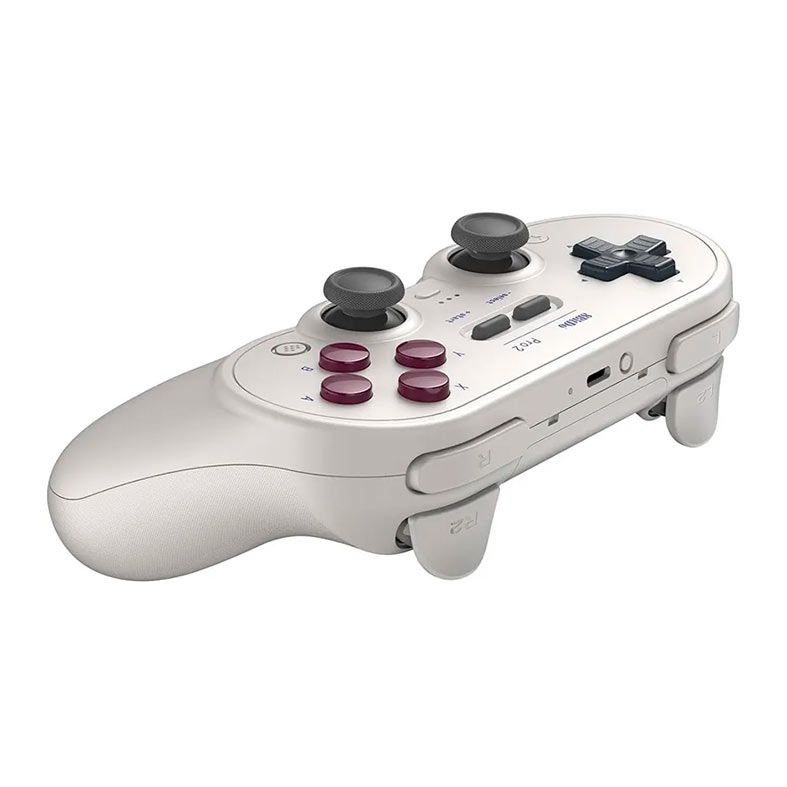 Controle 8BitDo Pro 2G Classic Hall Edition, Bluetooth, Cinza, 80GK02