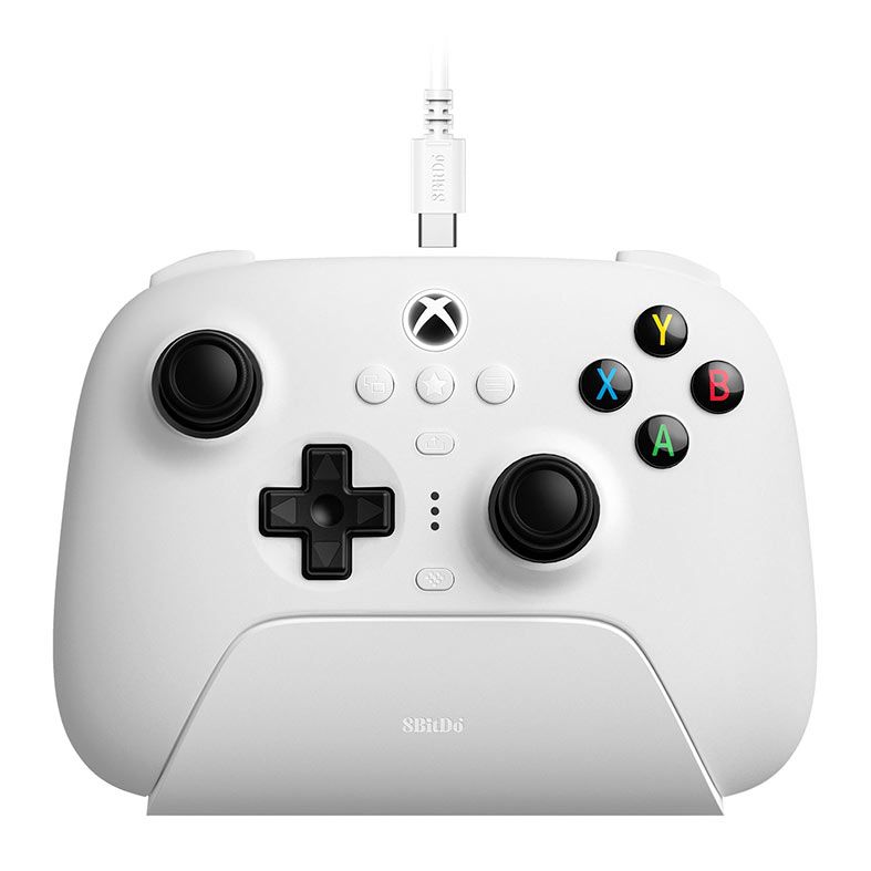 Controle 8BitDo Ultimate3-Mode, Bluetooth,  PC/Android, Branco, 81HB01D