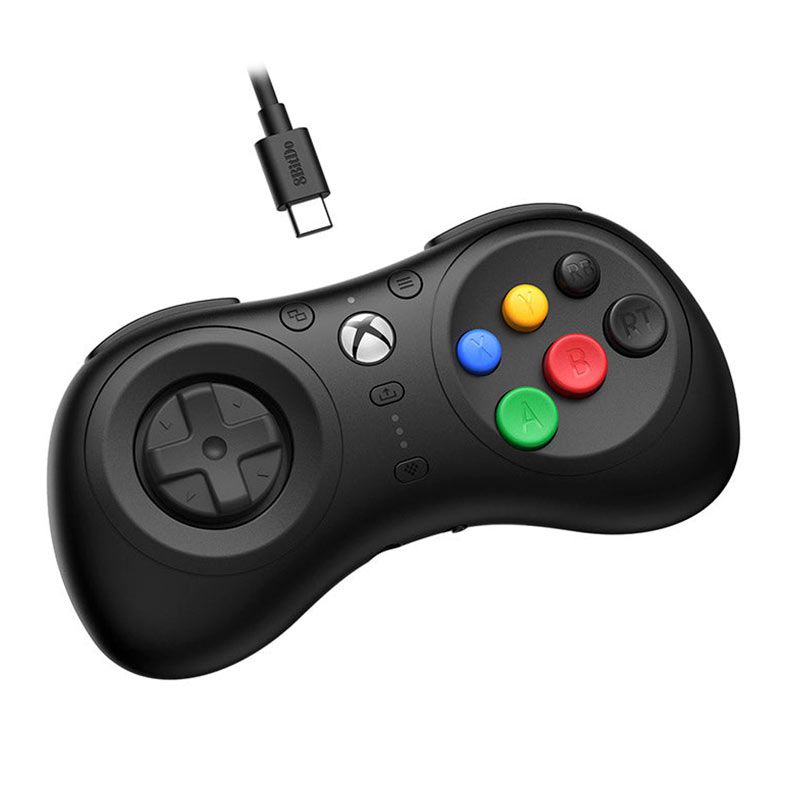 Controle 8BitDo M30, Preto, 82DA01D