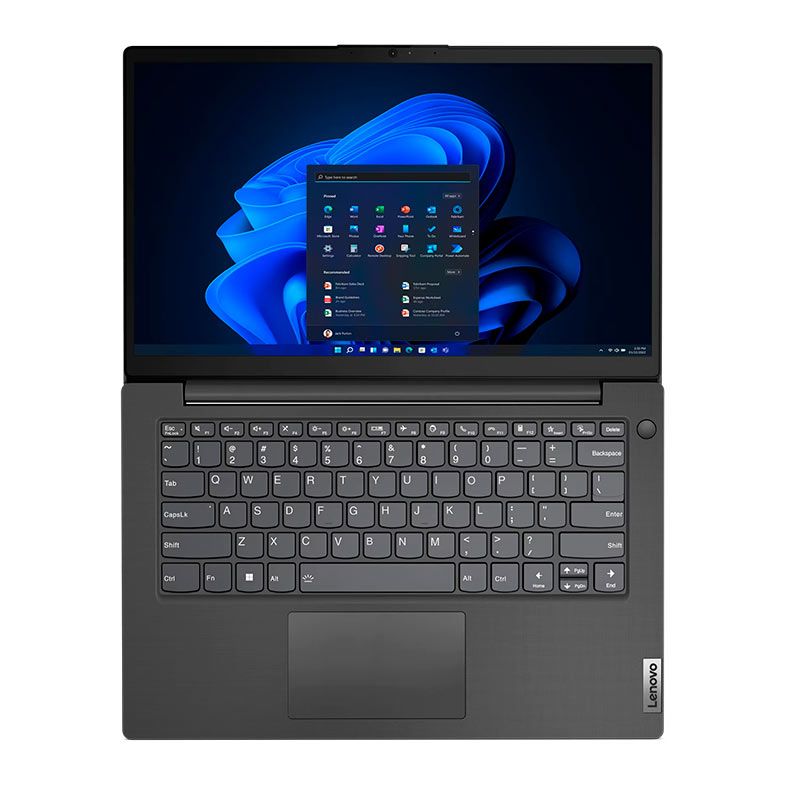 Notebook Lenovo, 14 Pol, AMD Ryzen 5  5625U, 8GB DDR4, SSD 256GB, Preto, 82UN000GBR