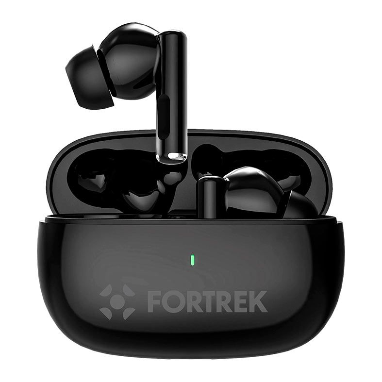 Fone de Ouvido Fortrek HWS1, Bluetooth, Preto, 83459
