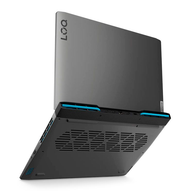 Notebook Lenovo LOQ 15IRH8, Intel I5-12450H, 15.6 Pol, FHD, 8GB DDR4, SSD 512GB M.2, Cinza, 83EU0000BR