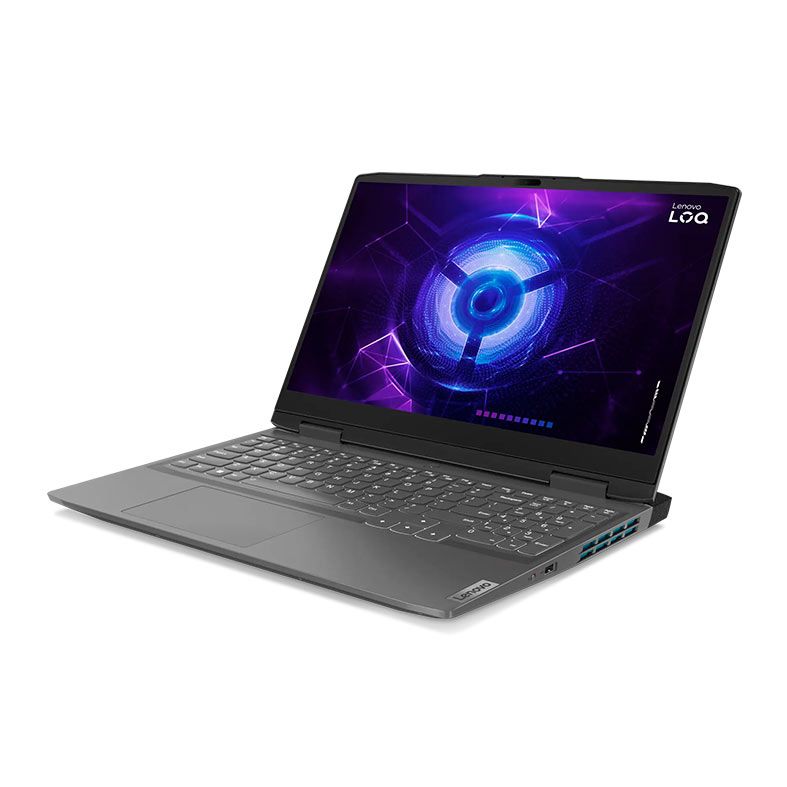 Notebook Lenovo LOQ 15IRH8, Intel I5-12450H, 15.6 Pol, FHD, 8GB DDR4, SSD 512GB M.2, Cinza, 83EU0000BR