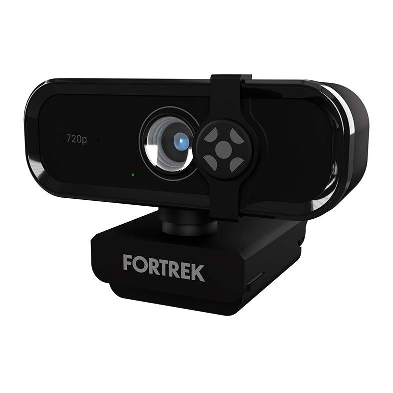 Webcam Fortrek Vision 10, HD, 720p, USB, Preto, 84985