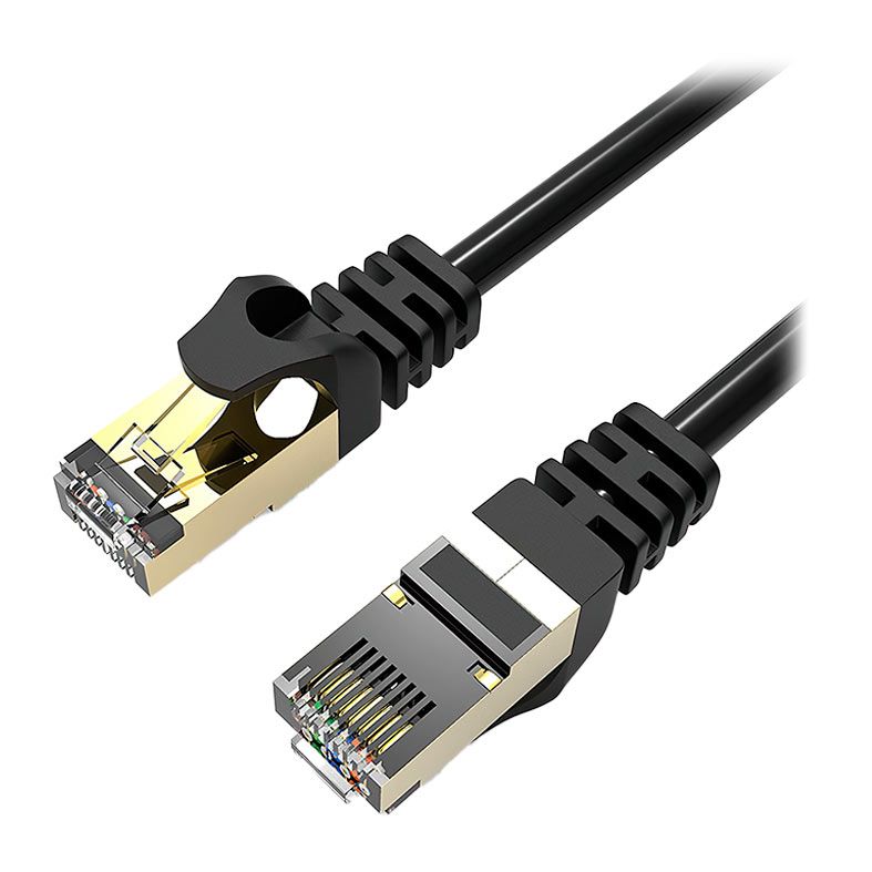 Cabo de Rede HP Cat7 Blindado, 2m, Preto, 8WW69AA