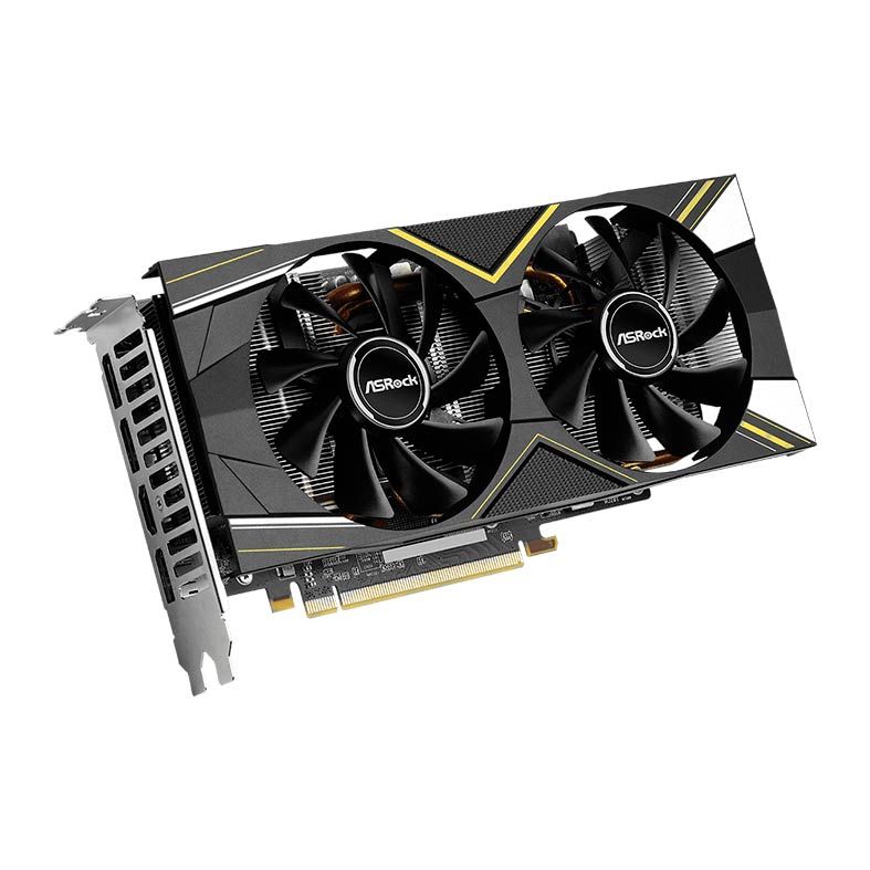 Placa de Video ASRock Radeon RX 5600 XT 6GB Challenger OC Edition 192-BIT, 90-GA1XZZ-00UANF