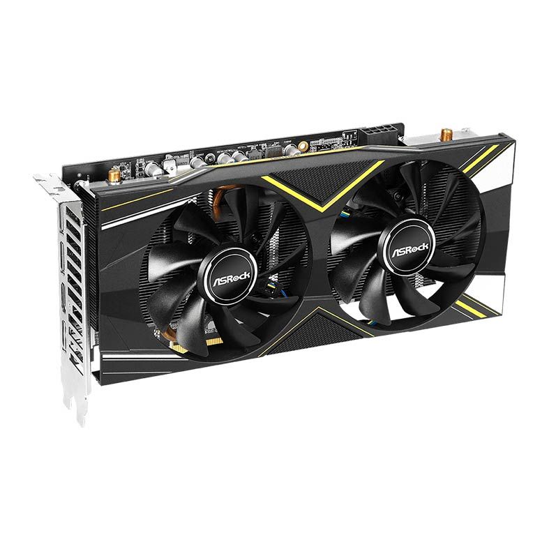 Placa de Video ASRock Radeon RX 5600 XT 6GB Challenger OC Edition 192-BIT, 90-GA1XZZ-00UANF
