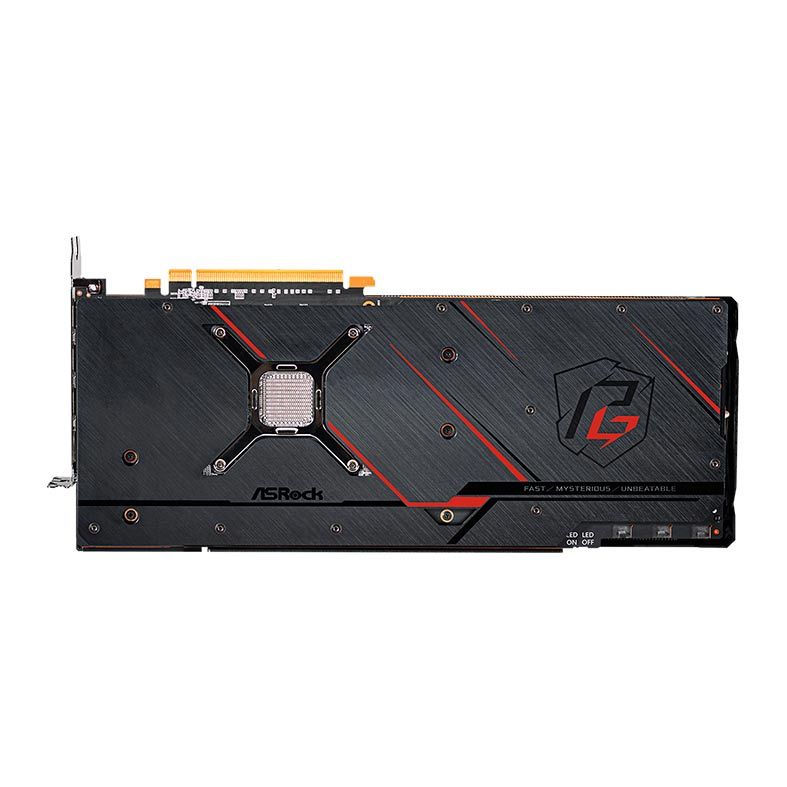 Placa de Video AsRock Radeon RX 6900 XT 16GB Phantom Gaming OC Edition GDDR6 2‎56-bit, 90-GA2DZZ-00UANF