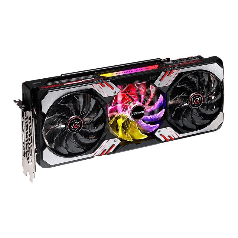 Placa de Video AsRock Radeon RX 6900 XT 16GB Phantom Gaming OC Edition GDDR6 2‎56-bit, 90-GA2DZZ-00UANF