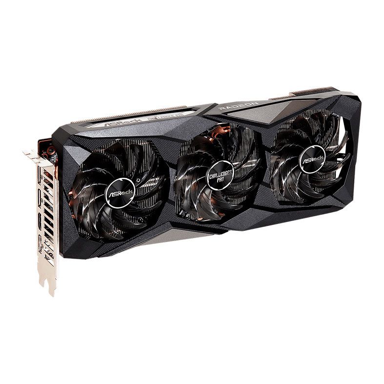 Placa de Video ASRock Radeon RX 6750 XT Challenger PRO OC, 12GB, GDDR6, 192-Bit, 90-GA3QZZ-00UANF