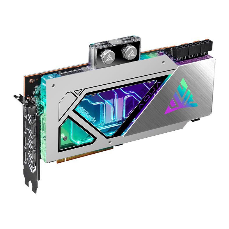 Placa de Video ASRock Radeon RX 7900 XTX Aqua OC, 24GB, GDDR6, 384-bit, 90-GA40ZZ-00UANF