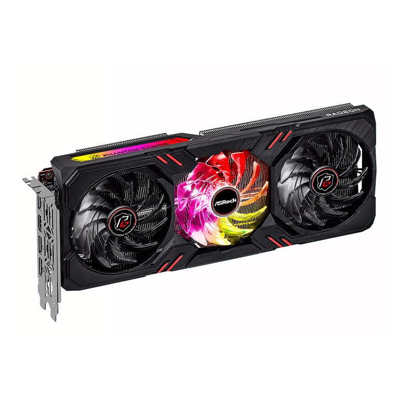 Placa de Vídeo AsRock Radeon RX 7600 Phantom Gaming OC, 8GB, GDDR6, 128-bit, 90-GA4BZZ-00UANF