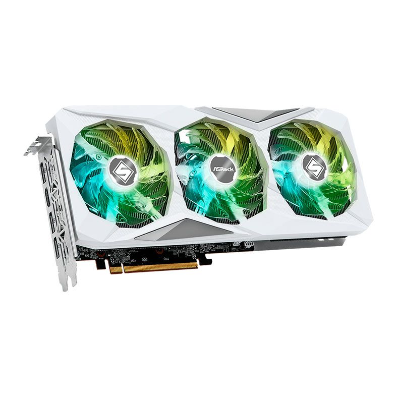 Placa de Video AsRock Radeon RX 7600 Steel Legend White OC, 8GB, GDDR6, 128-bit, 90-GA4DZZ-00UANF