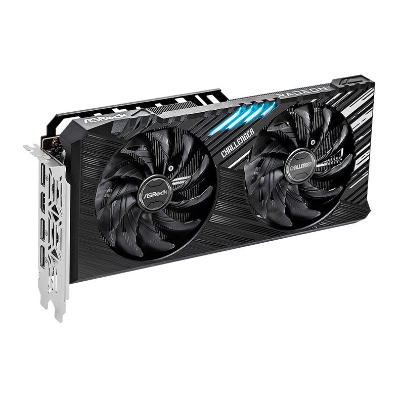Placa de Video AsRock Radeon RX 7600 XT Challenger OC, 16GB, GDDR6, 128-bit, 90-GA4YZZ-00UANF