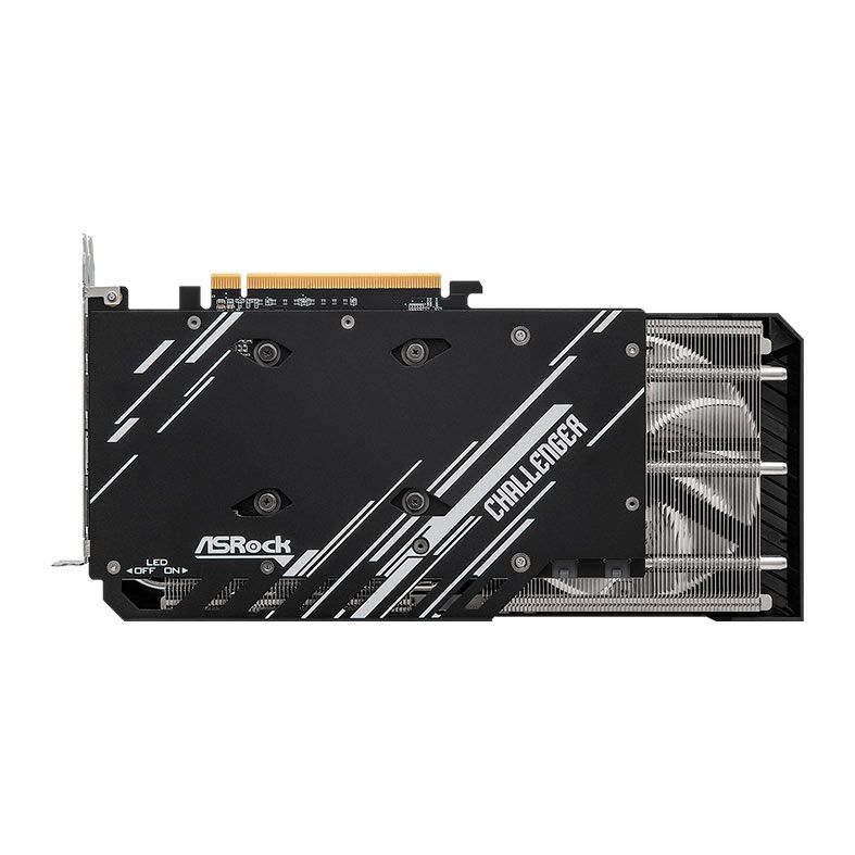 Placa de Video AsRock Radeon RX 7600 XT Challenger OC, 16GB, GDDR6, 128-bit, 90-GA4YZZ-00UANF