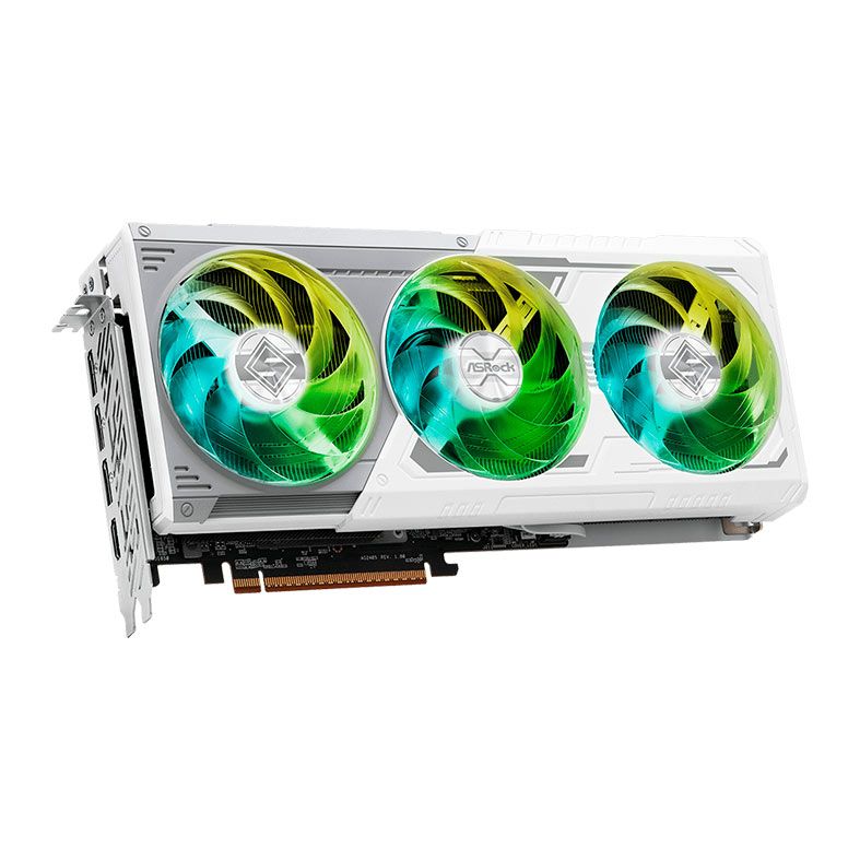 Placa de Video AsRock Radeon RX 9070 XT Steel Legend, 16GB, GDDR6