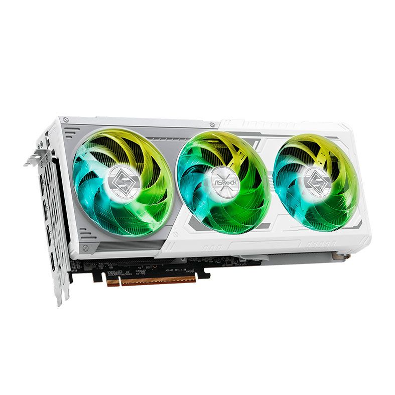 Placa de Video AsRock Radeon RX 9070 Steel Legend OC, 16GB, GDDR6, 256-bit, 90-GA5EZZ-00UANF