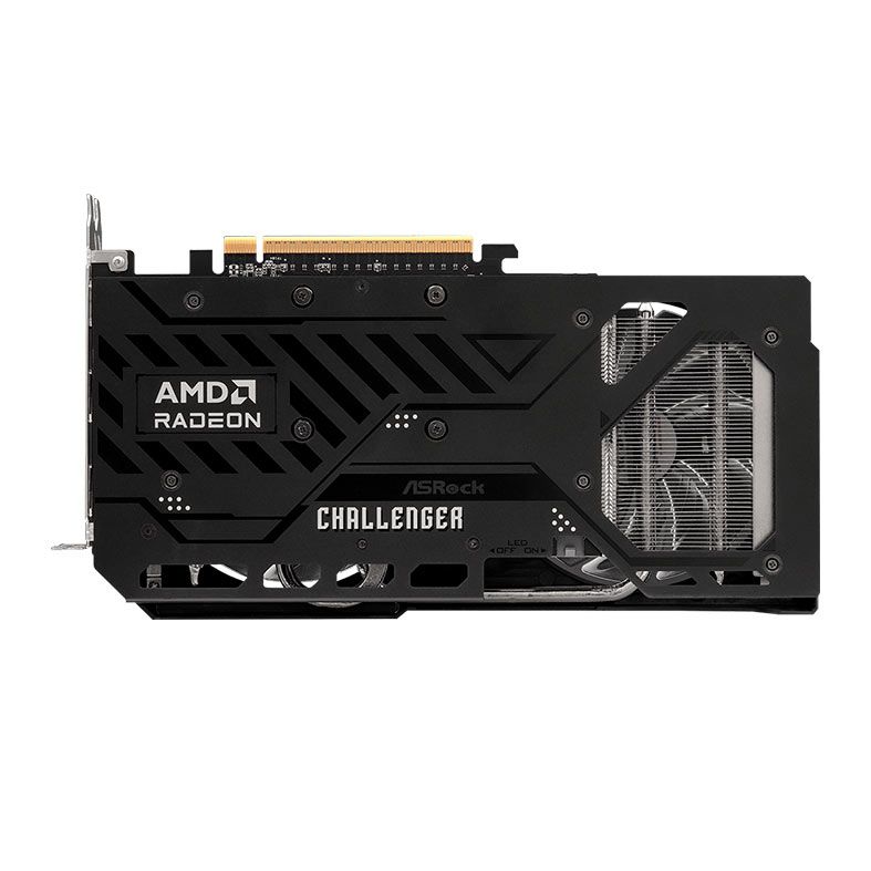 Placa de Video AsRock Radeon RX 9060 XT Challenger OC, 8GB, GDDR6, 128-bit, 90-GA5TZZ-00UANF