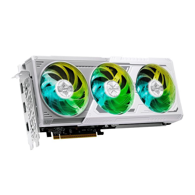 Placa de Video AsRock Radeon RX 9060 XT Steel Legend OC, 8GB, GDDR6, 128-bit, 90-GA5ZZZ-00UANF
