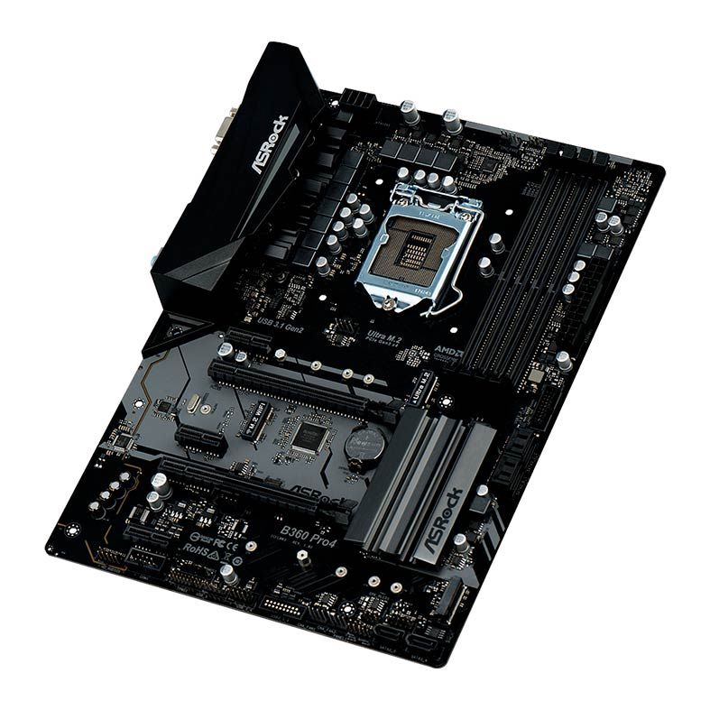 Asrock b360 pro4 какие процессоры поддерживает