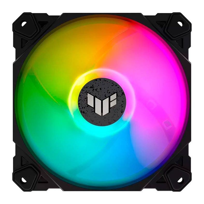 Kit Ventoinhas Asus Tuf Gaming TF120, ARGB, 3x120mm, Preto, 90DA0030-B00030