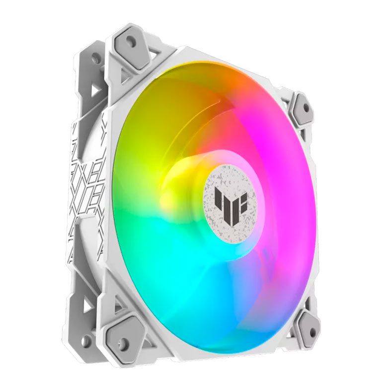 Ventoinhas Asus Tuf Gaming TF120, ARGB, 120mm, Branca, 90DA0033-B00000