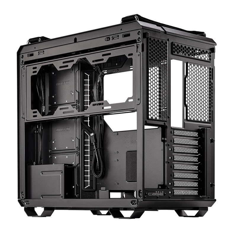 Gabinete Gamer Asus TUF Gaming GT502, Mid-Tower, Lateral de Vidro, Preto, 90DC0090-B00000