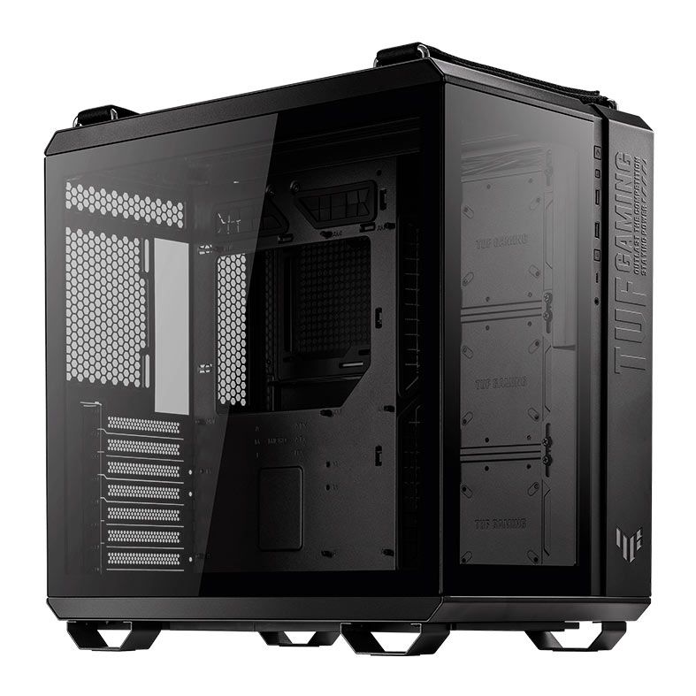 Gabinete Gamer Asus TUF Gaming GT502, Mid-Tower, Lateral de Vidro, Preto, 90DC0090-B00000