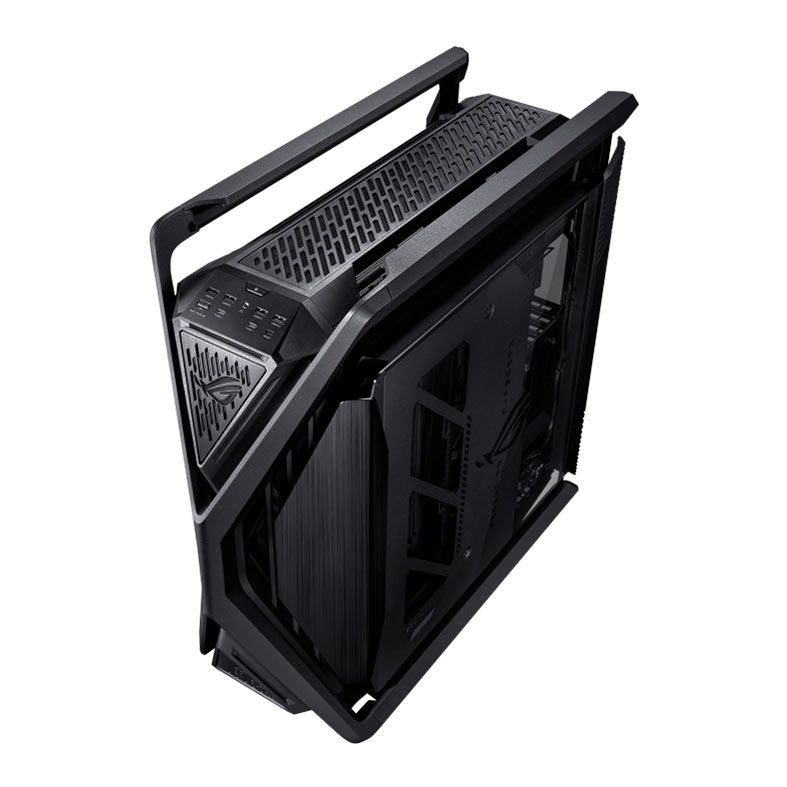 Gabinete ASUS ROG Hyperion GR701 BTF Edition, RGB, Full-Tower Com 4 Fans, Lateral de Vidro, Preto, 90DC00F0-B30010
