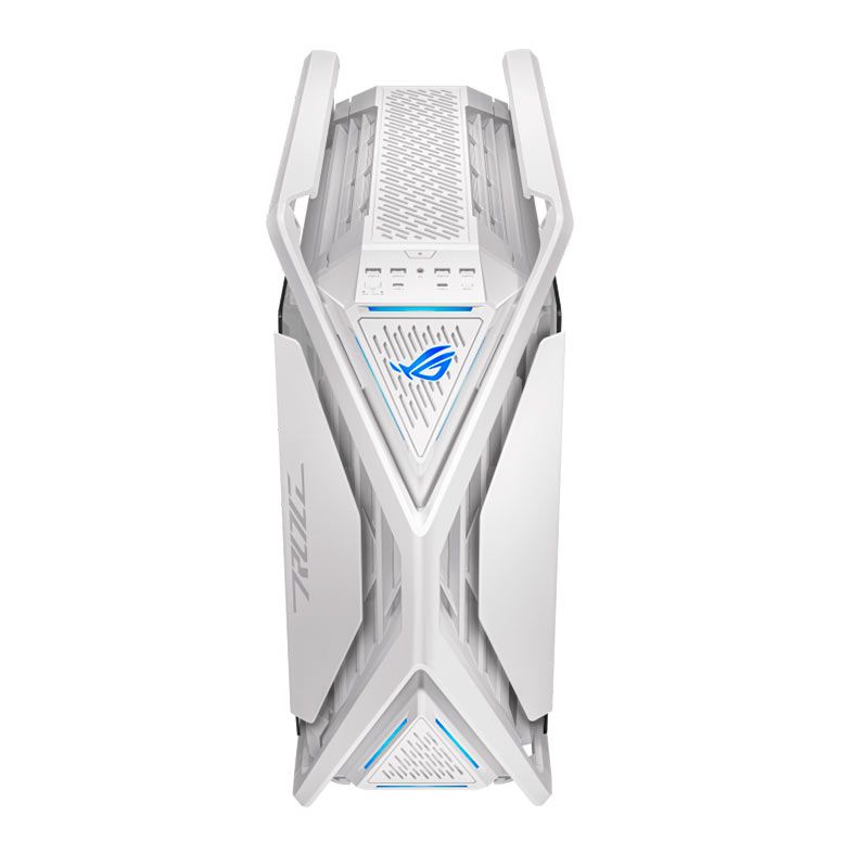 Gabinete ASUS ROG Hyperion GR701 White Edition, RGB, Full-Tower Com 4 Fans, Lateral de Vidro, Branco, 90DC00F3-B30000