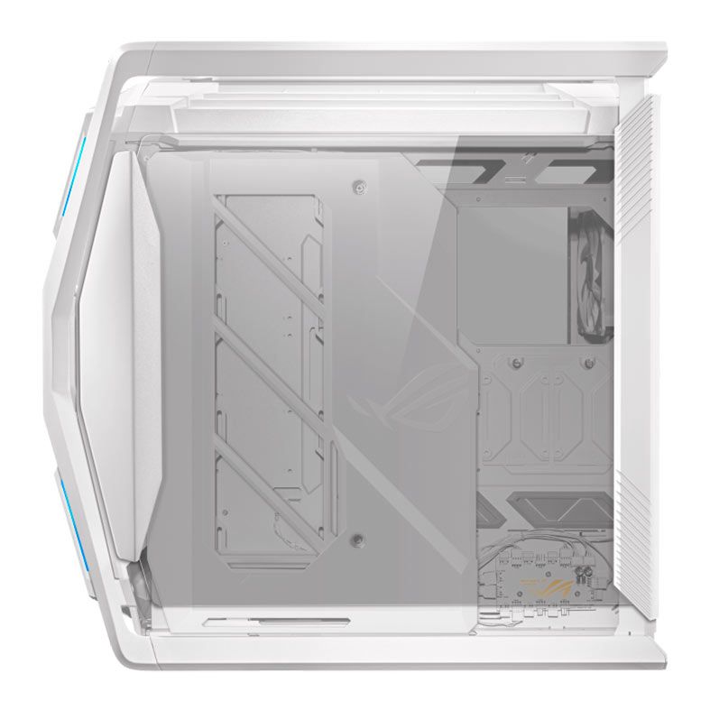 Gabinete ASUS ROG Hyperion GR701 White Edition, RGB, Full-Tower Com 4 Fans, Lateral de Vidro, Branco, 90DC00F3-B30000