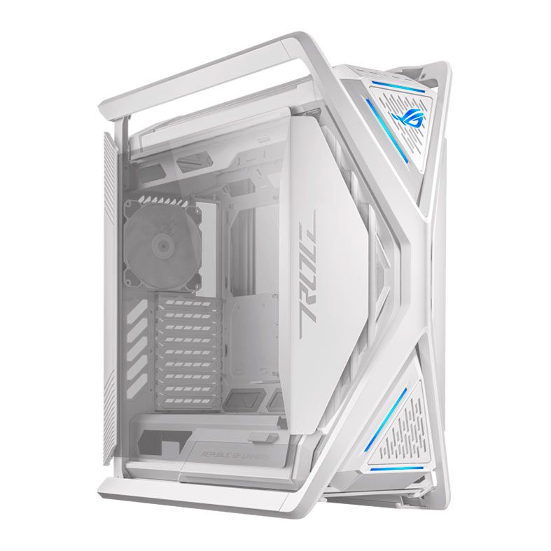 Gabinete ASUS ROG Hyperion GR701 White Edition, RGB, Full-Tower Com 4 Fans, Lateral de Vidro, Branco, 90DC00F3-B30000