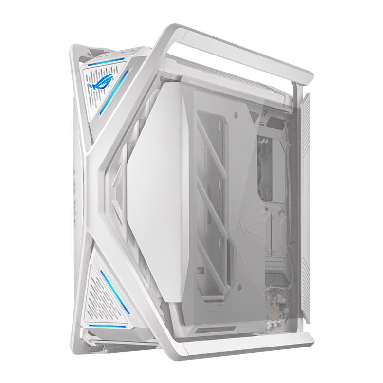 Gabinete ASUS ROG Hyperion GR701 White Edition, RGB, Full-Tower Com 4 Fans, Lateral de Vidro, Branco, 90DC00F3-B30000