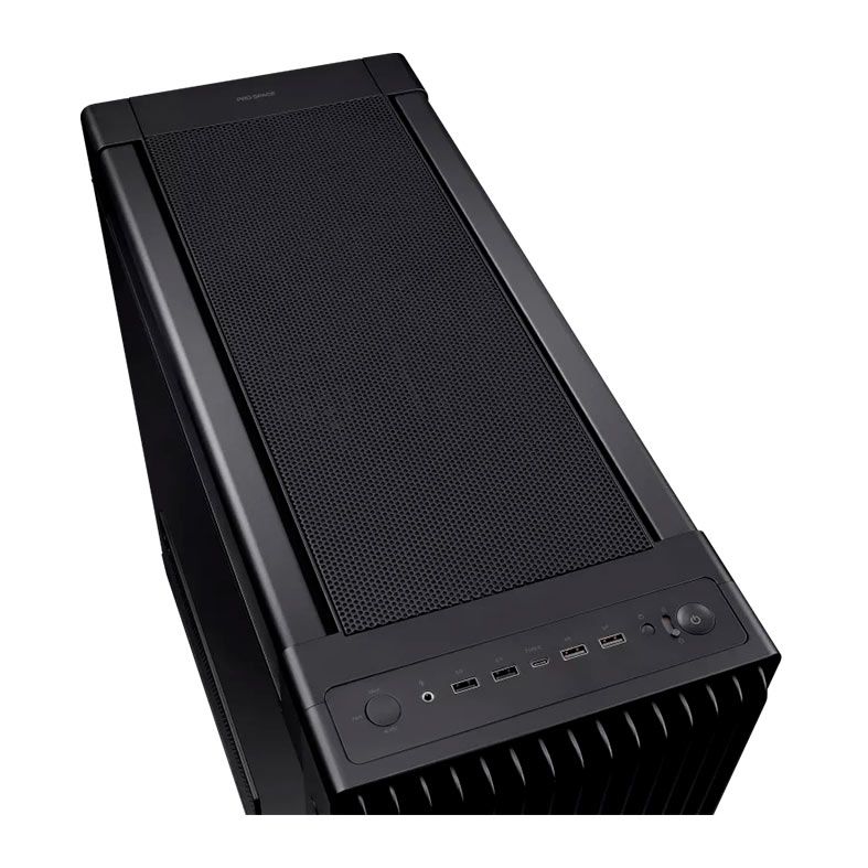 Gabinete Asus ProArt PA602, Full-Tower, Lateral de Vidro, Com 3 Fans, Preto, 90DC00J0-B00000