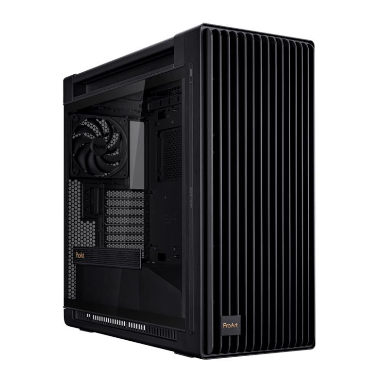 Gabinete Asus ProArt PA602, Full-Tower, Lateral de Vidro, Com 3 Fans, Preto, 90DC00J0-B00000