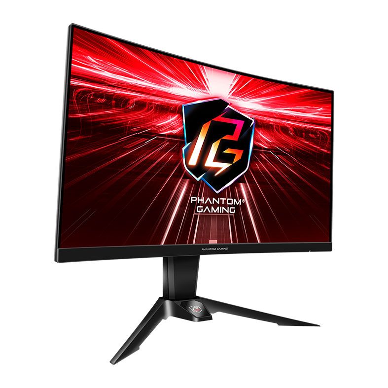 Monitor Gamer AsRock PG27Q15R2A, 27 Pol, Curvo, VA, QHD, 1ms, 165Hz, FreeSync Premium, HDMI/DP, 90LXA030-A0B2A0V