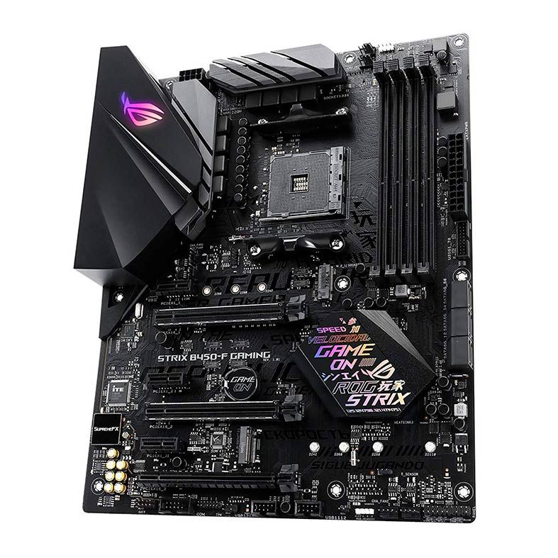Placa Mae Asus ROG Strix B450 F Gaming Socket AM4 Chipset AMD B450 Pichau