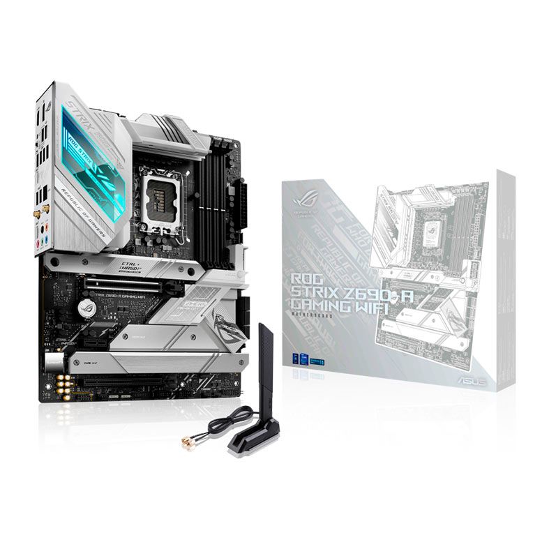 Placa Mae Asus Rog Strix Z690-A Gaming WIFI, DDR5, Socket LGA 1700, ATX, Chipset Intel Z690, ROG-STRIX-Z690-A-GAMING