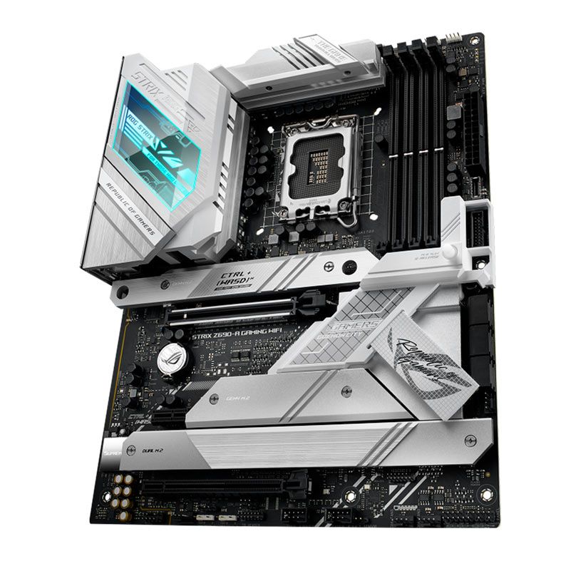 Placa Mae Asus Rog Strix Z690-A Gaming WIFI, DDR5, Socket LGA 1700, ATX, Chipset Intel Z690, ROG-STRIX-Z690-A-GAMING