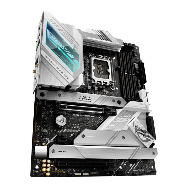 Placa Mae Asus Rog Strix Z690-A Gaming WIFI, DDR5, Socket LGA 1700, ATX, Chipset Intel Z690, ROG-STRIX-Z690-A-GAMING