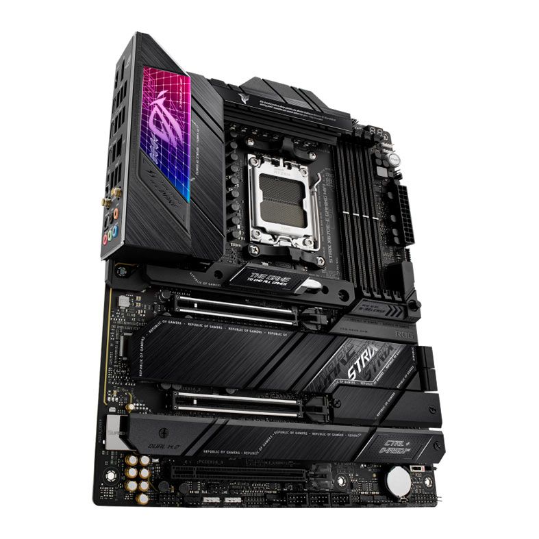 Placa Mae Asus Rog Strix X670E-E Gaming WIFI, DDR5, Socket AMD AM5, ATX, Chipset AMD X670, ROG-STRIX-X670E-E-GAMING-WIFI