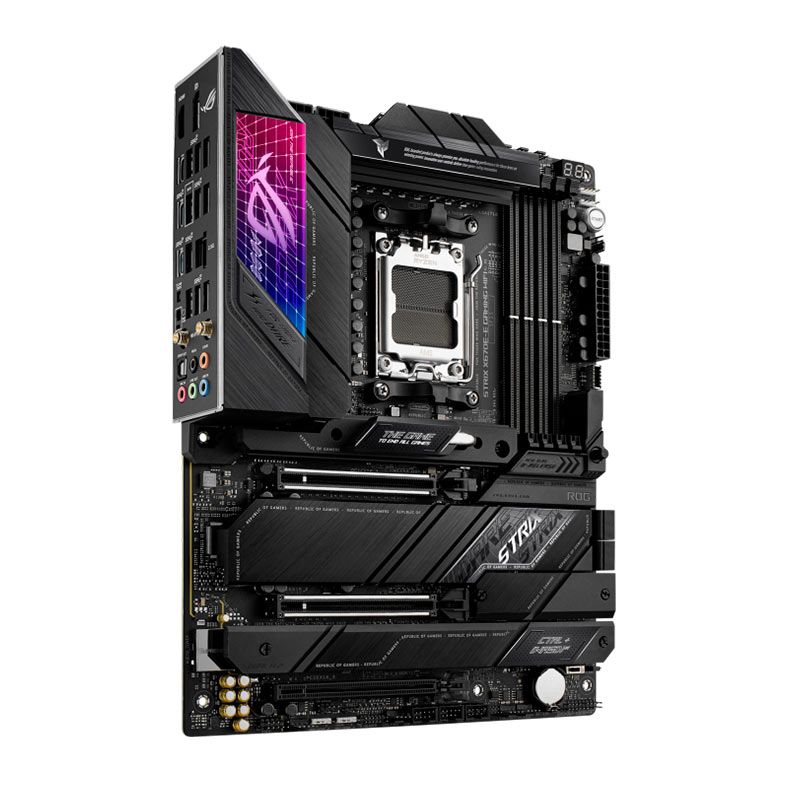 Placa Mae Asus Rog Strix X670E-E Gaming WIFI, DDR5, Socket AMD AM5, ATX, Chipset AMD X670, ROG-STRIX-X670E-E-GAMING-WIFI