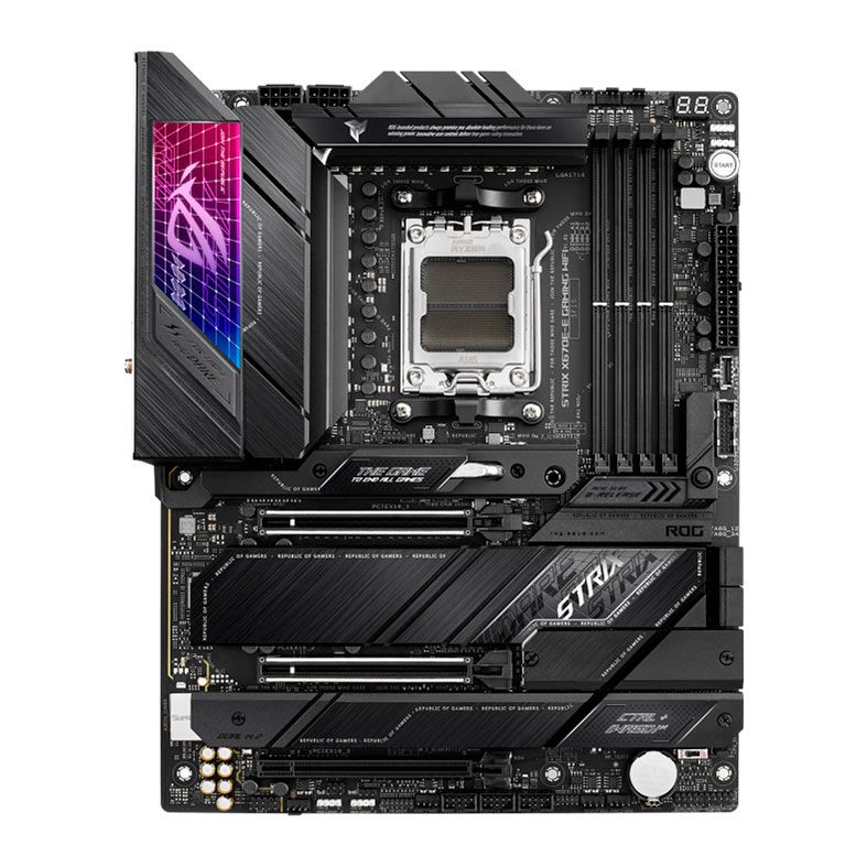 Placa Mae Asus Rog Strix X670E-E Gaming WIFI, DDR5, Socket AMD AM5, ATX, Chipset AMD X670, ROG-STRIX-X670E-E-GAMING-WIFI
