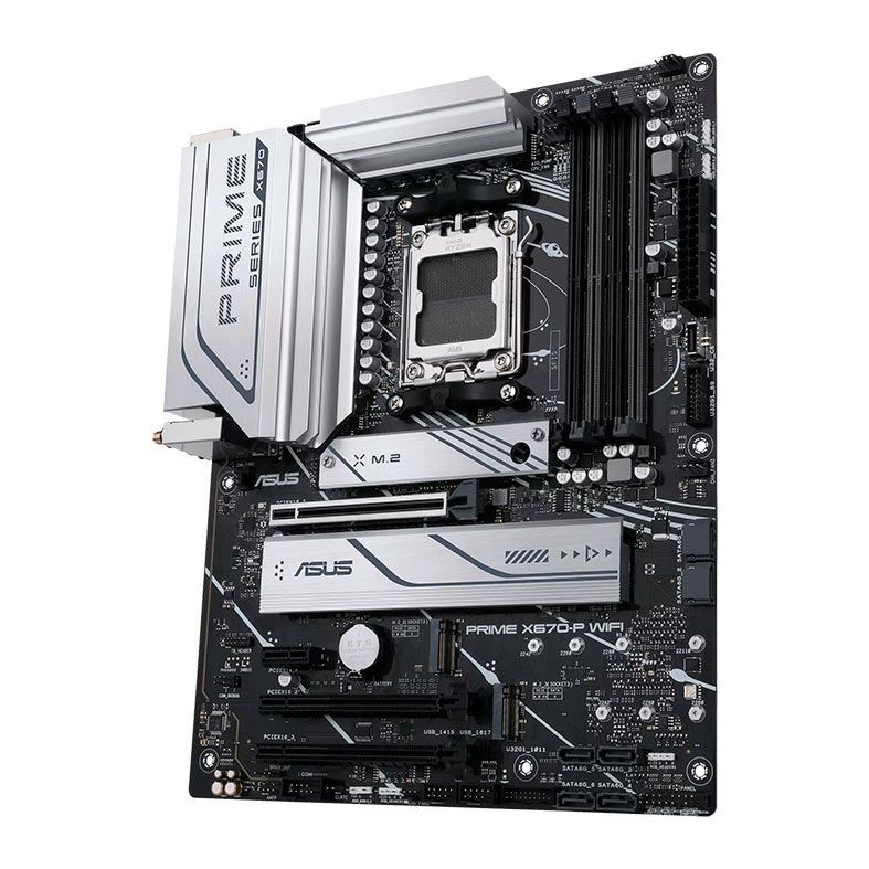 Placa Mae Asus Prime X670-P WIFI, DDR5, Socket AMD AM5, ATX, Chipset AMD X670, PRIME-X670-P-WIFI