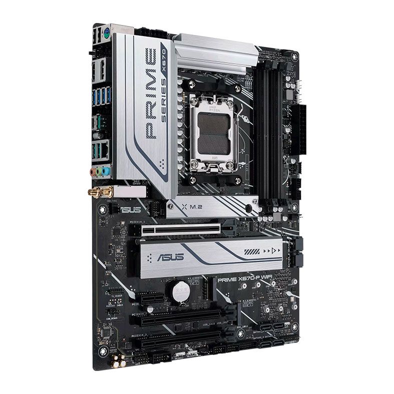 Placa Mae Asus Prime X670-P WIFI, DDR5, Socket AMD AM5, ATX, Chipset AMD X670, PRIME-X670-P-WIFI