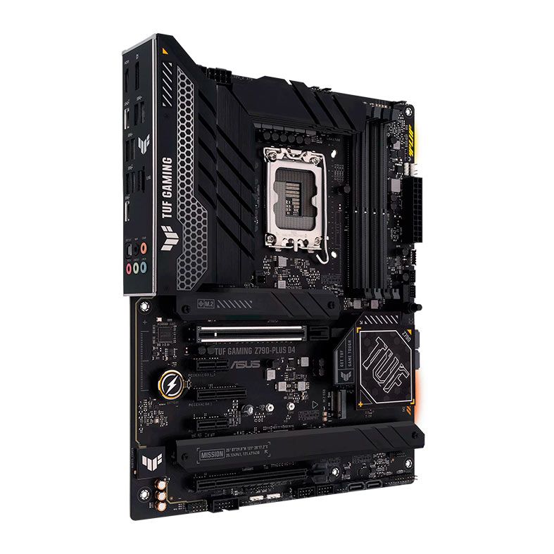 Placa Mae Asus Tuf Gaming Z790-Plus D4, DDR4, Socket LGA 1700, ATX, Chipset Intel Z790, TUF-GAMING-Z790-PLUS-D4